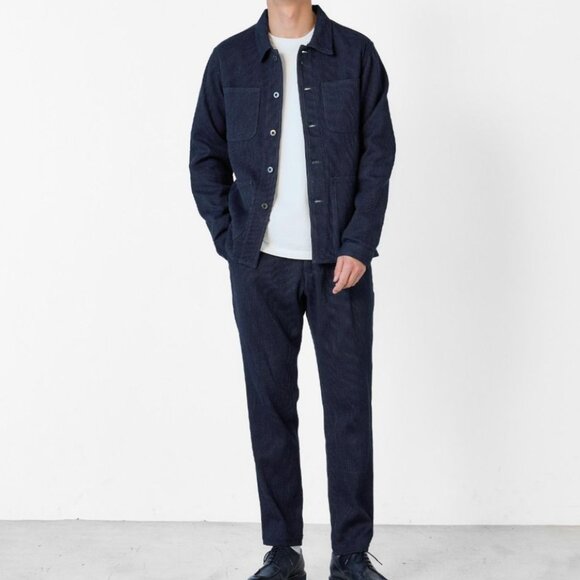 Japan Blue Jeans indigo sashiko chore coat